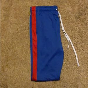 Red and Blue Track Pants